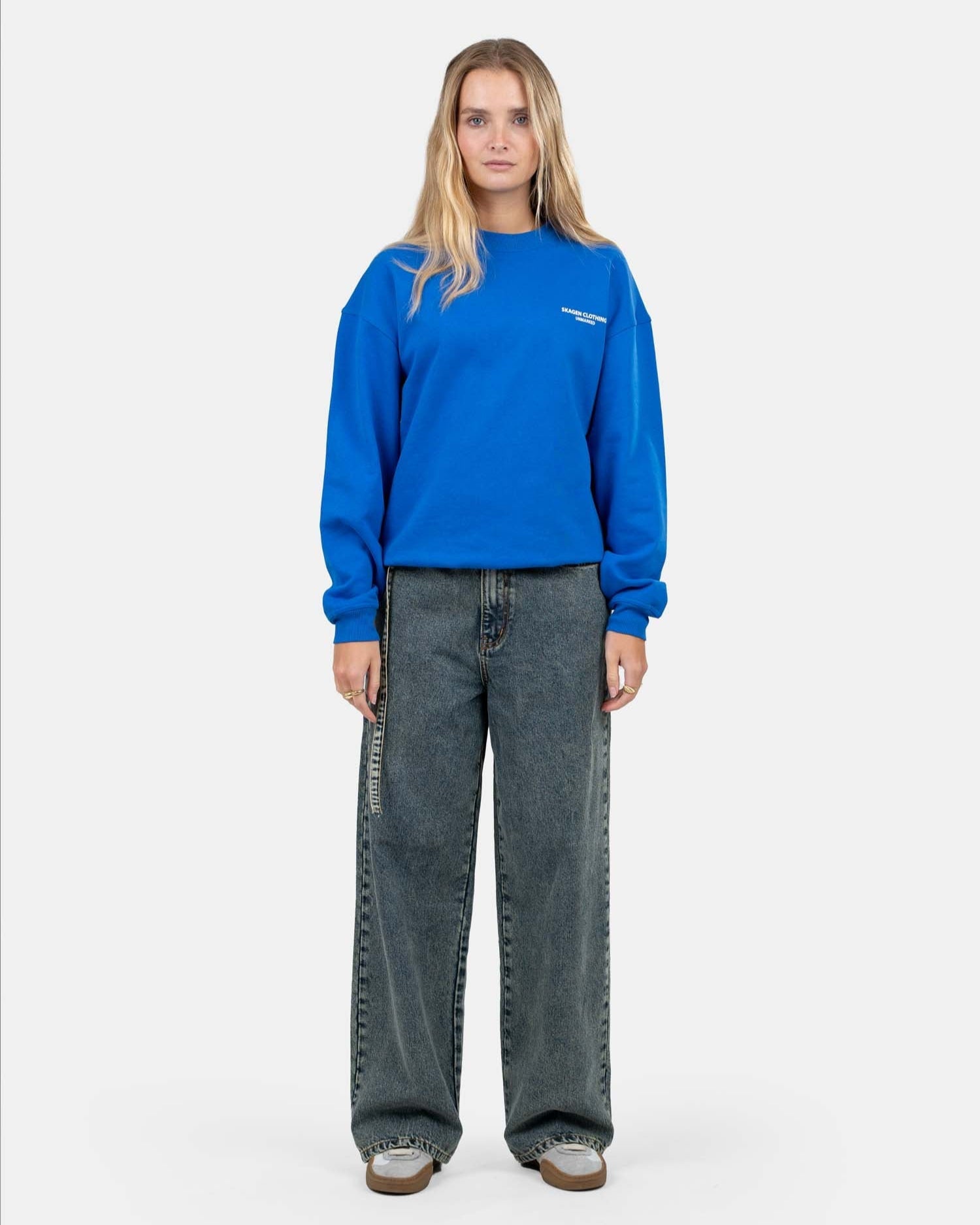 UNMARKED Sweatshirt Royal Blue | Skagen - clothing.dk
